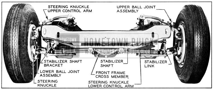 1957 Buick Front Suspension