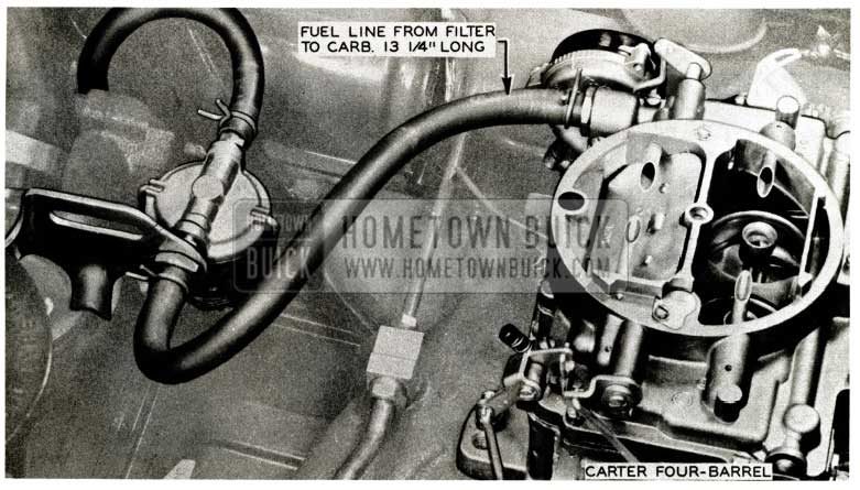 1957 Buick Fuel Line