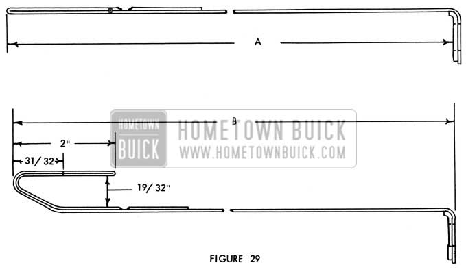 1957 Buick Gas Tank Support Strap