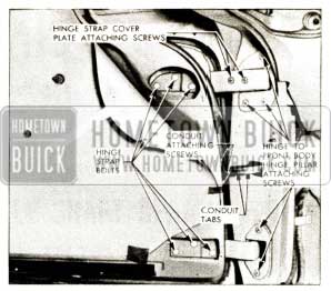 1957 Buick Hinge Strap