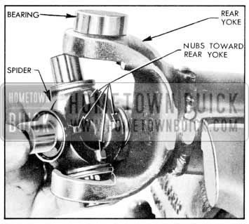 1957 Buick Installation of Spider