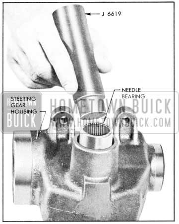 1957 Buick Installing Needle Bearing in Steering Gear Housing