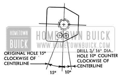 1957 Buick Light Switch Positioning Hole