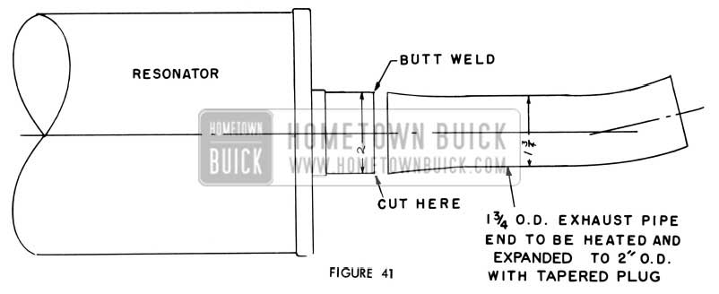 1957 Buick Secondary Throttle Lever Adjustment Schematic