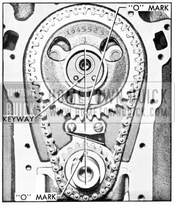 1957 Buick Timing Chain and Sprockets