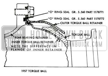 1957 Buick Torque Ball Retainers