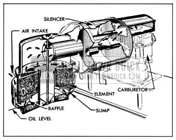 1950 Buick Air Cleaner and Silencer-Series 40-50