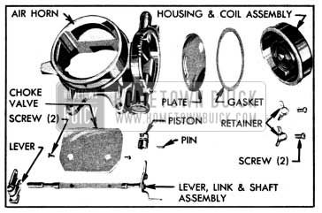 1950 Buick Air Horn and Climatic Control-Disassembled