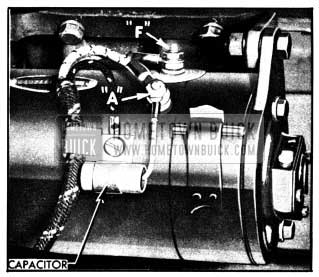 1950 Buick Capacitor Mounted on Generator