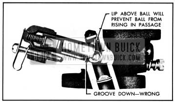 1950 Buick Carter Accelerator Vacuum Switch Incorrectly Assembled