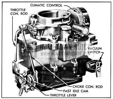 1950 Buick Carter Carburetor Assembly