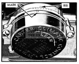 1950 Buick Carter Thermostat Setting