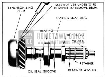 1950 Buick Disassembly of Main Drive Gear