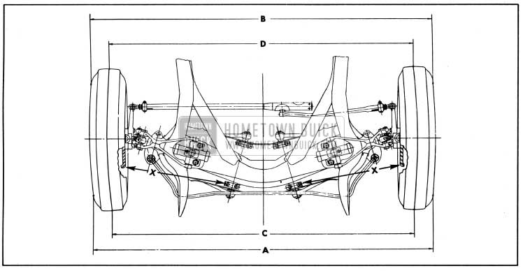 1950 Buick Front Wheel Toe-in