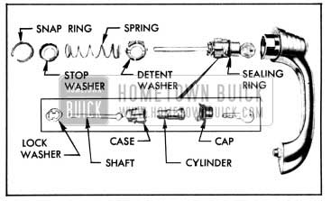 1950 Buick Handle and Outside Safety Lock