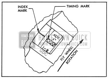 1950 Buick Ignition Timing Marks-Series 40-50