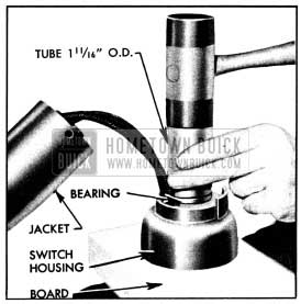 1950 Buick Installing Control Shaft Bearing