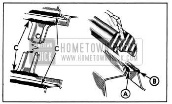 1950 Buick Location of Sealing Compounds