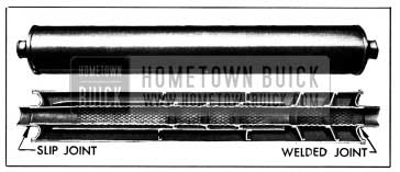 1950 Buick Muffler-Sectional View