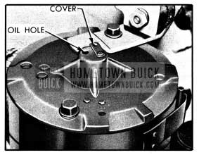 1950 Buick Power Unit Motor Oil Hole