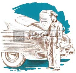 1950 Buick Refueling
