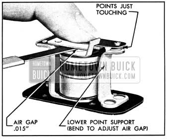 1950 Buick Relay Air Gap Adjustment