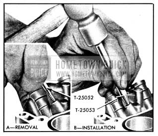 1950 Buick Removal and Installation of Ball Plugs