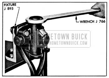 1950 Buick Removing Front Shock Absorber End Cap