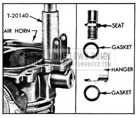 1950 Buick Removing Needle Valve Seat and Float Hanger