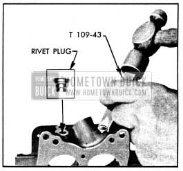 1950 Buick Removing Rivet Plug