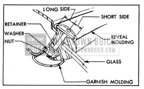1950 Buick Reveal Molding Retainer Installation