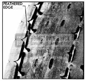 1950 Buick Toe-in or Toe-out Tread Wear