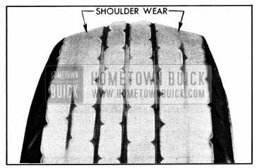 1950 Buick Underinflation Tread Wear