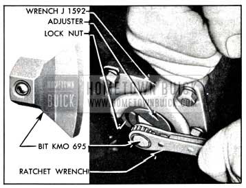 1951 Buick Adjusting Worm Thrust Bearings