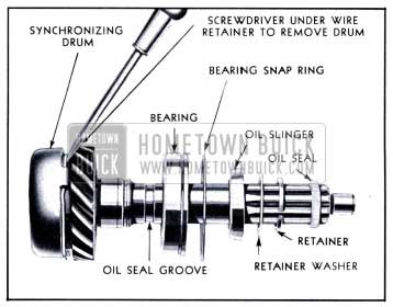 1951 Buick Disassembly of Main Drive Gear