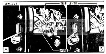 1951 Buick Free Wheeling Adjustments