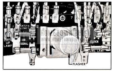 1951 Buick Fuse Block, With Direction Signals