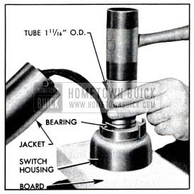 1951 Buick Installing Control Shaft Bearing