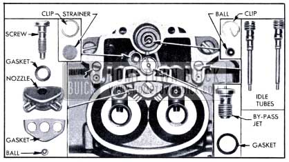 1951 Buick Parts in Main Stromberg Carburetor Body