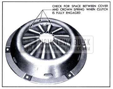 1951 Buick Points to Check Contact of Clutch Spring with Cover