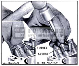 1951 Buick Removal and Installation of Ball Plugs