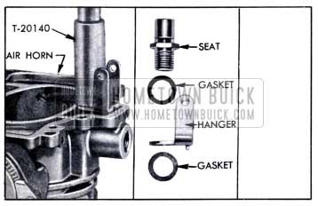 1951 Buick Removing Needle Valve Seat and Float Hanger
