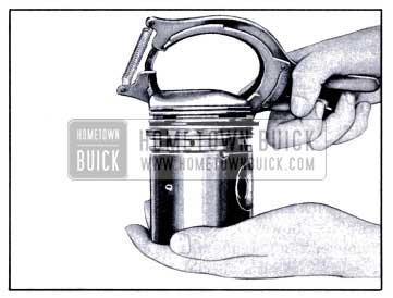 1951 Buick Removing Piston Ring