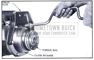 1951 Buick Removing Torque Ball