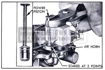 1951 Buick Removing Vacuum Power Piston