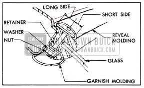 1951 Buick Reveal Molding Retainer Installation