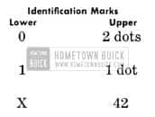 1951 Buick Rocker Arm Identification Marks