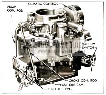 1952 Buick Carter WCD Carburetor Assembly