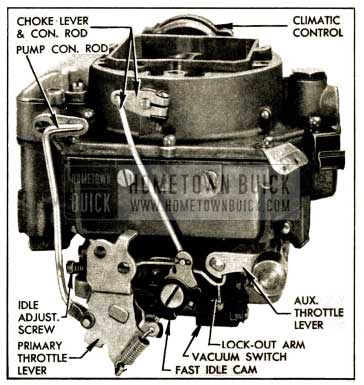 1952 Buick Carter WCFI Carburetor Assembly