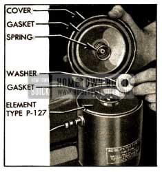 1952 Buick Changing Oil Filter Element